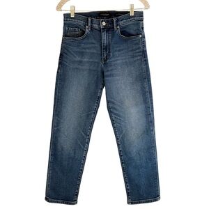 Banana Republic High‎ Rise Straight Indigo Blue Size 27